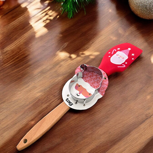 Christmas Cookie Cutter & Spatula Set