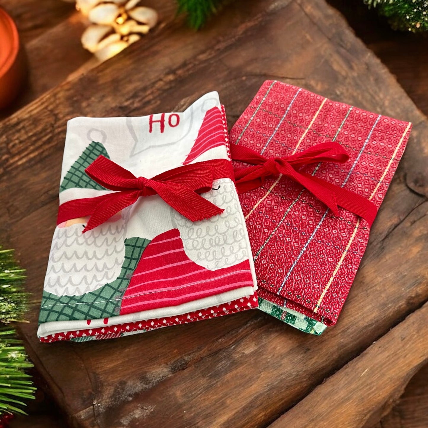 Joyous Holiday Dish Towel Set