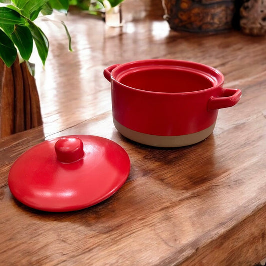 Small Red Casserole Baker