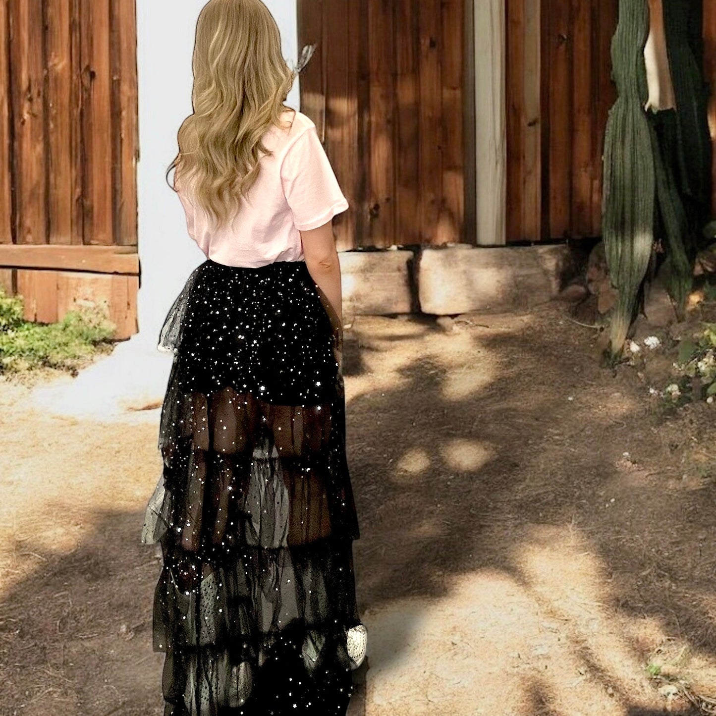 Starry Night Maxi Skirt