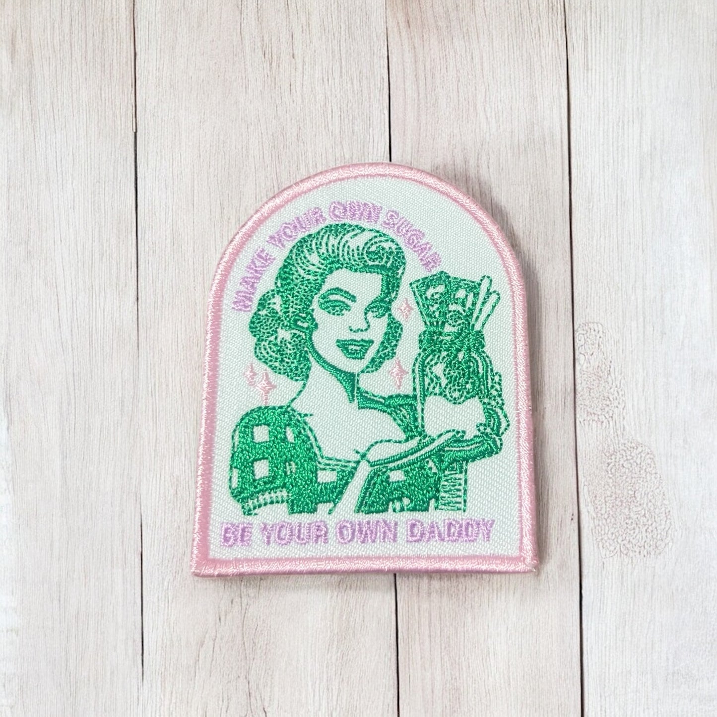 Large Embroidered Iron On Patches