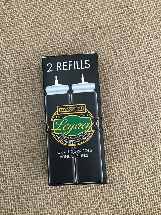 Cork pops legacy refill cartridges