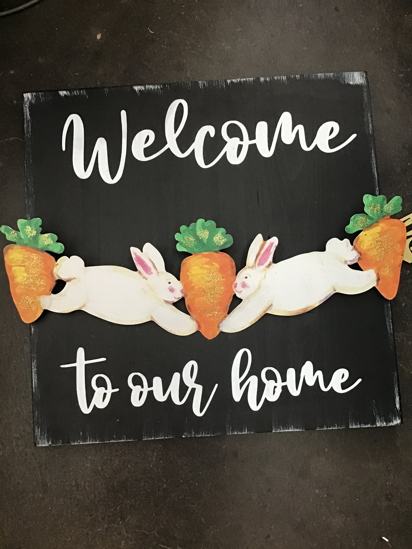 Round Top Easter Bunny Garland for Sign Design Haus Boutique
